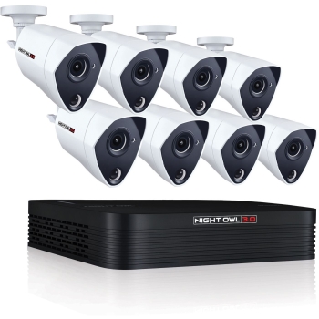 Night Owl THD301-88P-B - 8CHCAM 3MP HD-DVR 1TB