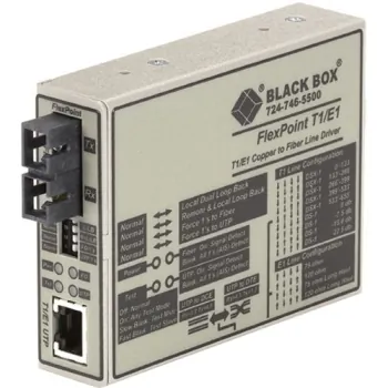 BLACK BOX CORPORATION ME662A-SSC - ASYNC RS232 EXTENDER - FIBER DB9 FEMALE SC SM 30-KM