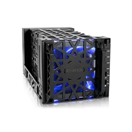 Icy Dock MB174U3S-4SB - ICY DOCK 4-Bay USB 3.0 eSATA External HDD Enclosure with Fan