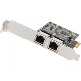 Rosewill RNG-407-DUALV2 - Rosewill Dual PCIe Network Card with 2xRJ45 Ports