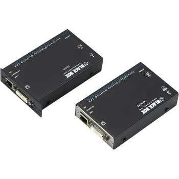 BLACK BOX CORPORATION ACU5501A-R4 - KVM EXTENDER - DVI-D, USB 2.0, AUDIO, SINGLE-ACCESS, CATX