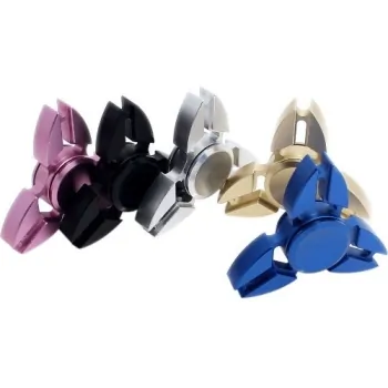WORRYFREE GADGETS 9u2889 - MYEPADS Metal Focus Toy - Purple - Stress Relief Gadget