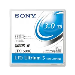 SONY LTX1500G - Sony LTO Ultrium 5 Tape Cartridge, 1.5TB Native Capacity
