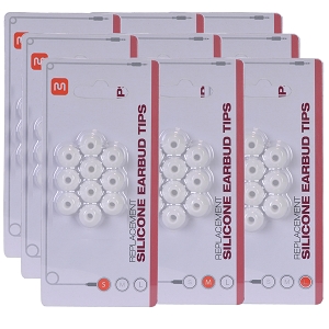 Monoprice 11898, 11899, 11900 - 6-Packages (30-Pairs) Monoprice Replacement Earbud Tips (2-P