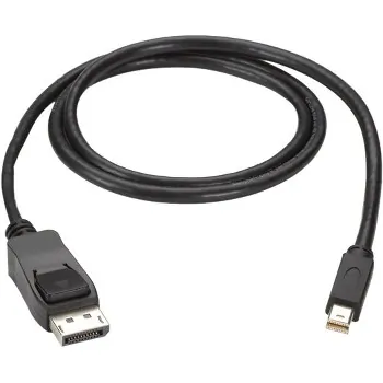 BLACK BOX CORPORATION ENVMDPDP-0003-MM - MINI DISPLAYPORT TO DISPLAYPORT CABLE - MALEMALE, 3-FT. (0.9