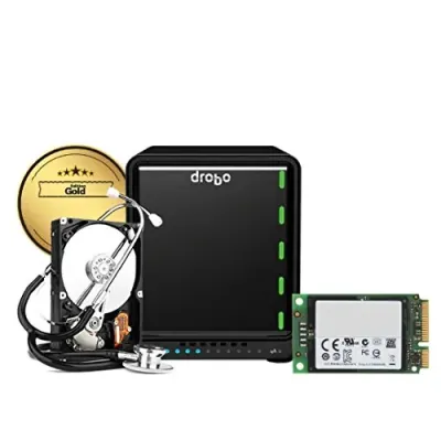 Drobo DRDR6A21-G - Drobo 5D3 Gold Edition with 128GB mSATA