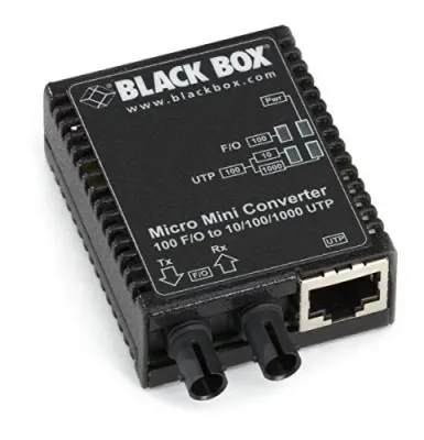 BLACK BOX CORPORATION LMC402A - FAST ETHERNET (100-MBPS) MEDIA CONVERTER - 101001000-MBPS CO