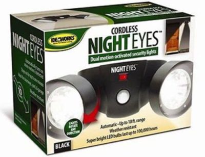 JOBAR JB7115BLK - Ideaworks Night Eyes Security Lights Black