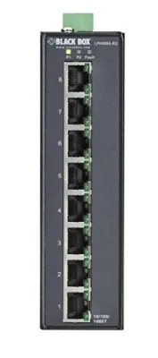 BLACK BOX CORPORATION LPH008A-R2 - BLACK BOX LPH008A-R2 SWITCH - GIGABIT ETHERNET (1000-MBPS) E