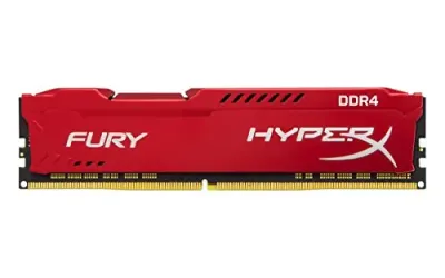 KINGSTON HX432C18FR/16 - HyperX FURY 16GB 3200MHz DDR4 CL18 Memory Module - Red