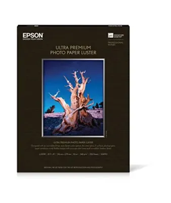 EPSON S041913 - Premium Laser Photo Paper 8.5x11 - 250 Sheets