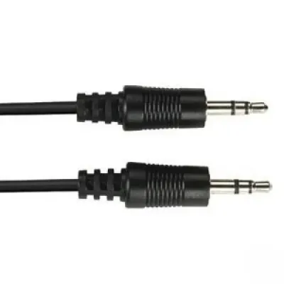 BLACK BOX CORPORATION EJ110-0005 - STEREO AUDIO CABLE - 3.5-MM, MALEMALE, 5-FT. (1.5-M)