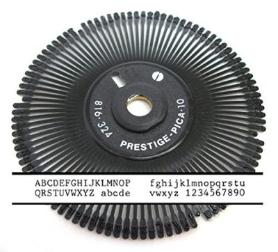 OLYMPIA OBYX24 - OLYMPIA 85252 PRINTWHEEL