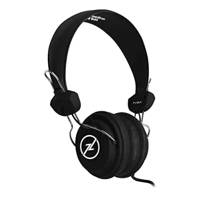 HAMILTONBUHL KIDS-BLK - FLEX-PHONES, FOAM HEADPHONES, BLACK