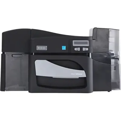 HID 055416 - DTC4500E L1 Card Printer with Color & Monochrome Ribbons