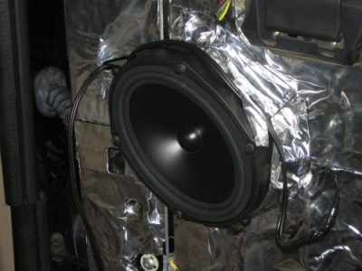 Hushmat 10111 - Hushmat Speaker Kit - (4) 6 X 12-silver Foil 2 Sq. Ft.
