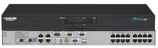 BLACK BOX CORPORATION KV0424A-R2 - KVM SWITCH - (1) LOCAL CONSOLE PORT + (4) USERS, (24) SERVER