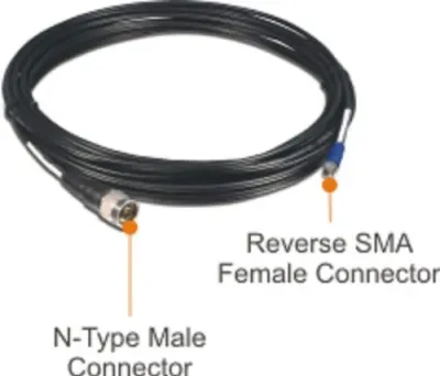 TRENDNET TEW-L202 - LMR200 REVERSE SMA TO N-TYPE CABLE  2M (6)