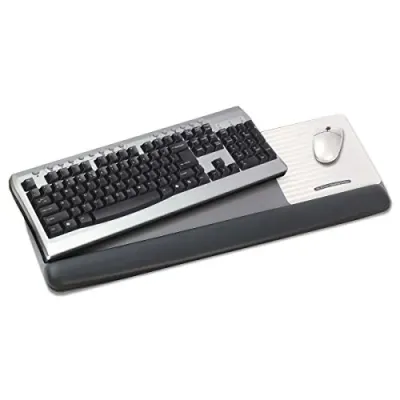 3M WR422LE - 3M Gel Wristrest Platform for Keyboard and Mouse - 1 x 25.56