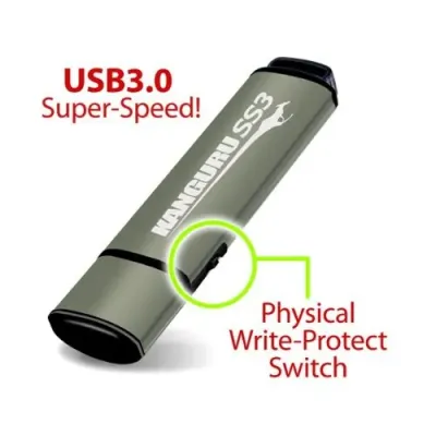 KANGURU KF3WP-32G - KANGURU SS3 USB3.0 W WRITE-PROTECT 32G