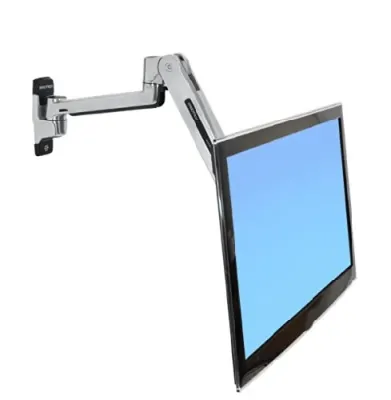ERGOTRON 45-353-026 - LX SIT-STAND WALL MOUNT LCD ARM (POLISHED ALUMINUM)