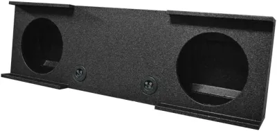 Qpower QBGMC1220074DR - Qpower Bomb 07-13 GMC Dual 12 Woofer Box Under seat downfire