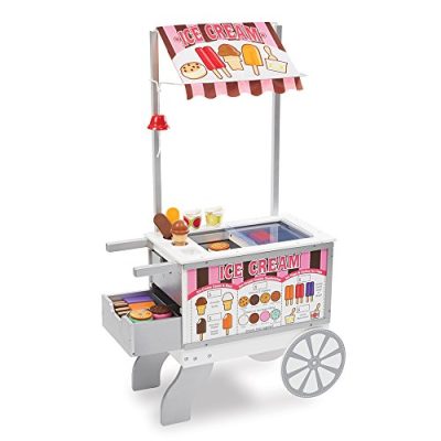 MELISSA & DOUG 9350 - SNACKS & SWEETS FOOD CART PLAY