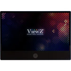 ViewZ VZ-PVM-I4B3N - 32 Black IP Public View Monitor with WDR Camera