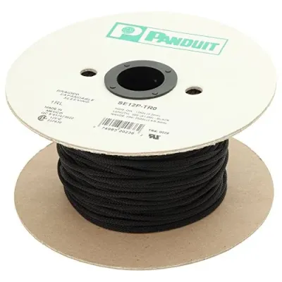 Panduit SE150P-LR0 - Panduit Braided Expandable Sleeving 1.5 Diameter 50-Foot SE1