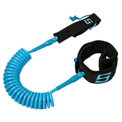 SurfStow 50125 - SurfStow SUP Leash - Coiled Calf - 10 - Seafoam