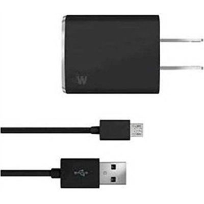 Just Wireless 705954044376 - Just Wireless 705954044376 Cell Phone Wall Charger with 6 Fe