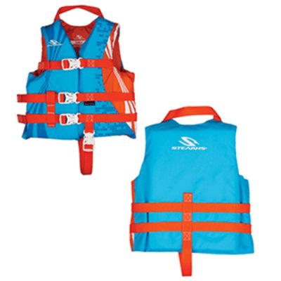 Stearns 2000029257 - Stearns Child Antimicrobial Nylon Life Vest - 30-50lbs - Wav