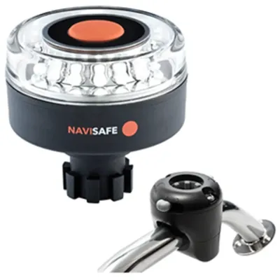 Navisafe 042KIT - Navisafe Navilight 360 2NM wNavibolt Base & Rail Mount - Bla