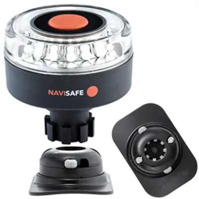 Navisafe 042KIT2 - Navisafe Navilight 360 2NM wNavibolt Base & RIB Mount - Blac
