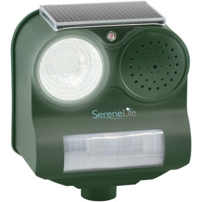 SERENE LIFE RA48658 - Serene Life Solar Power Pest Repeller PYRAZPSLSAR4