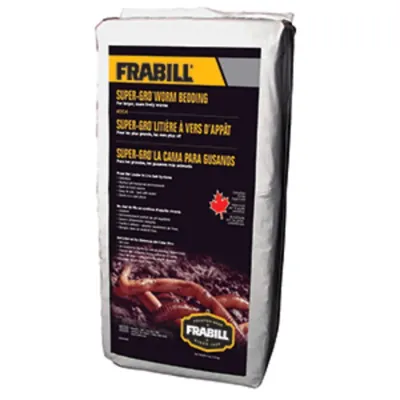 Frabill HIGHPOINTROCKET 1104 - Frabill Super-Gro Worm Bedding - 4lbs