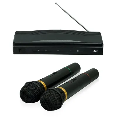 QUANTUM FX M-336 - Quantum FX Twin Pack Wireless Microphone System