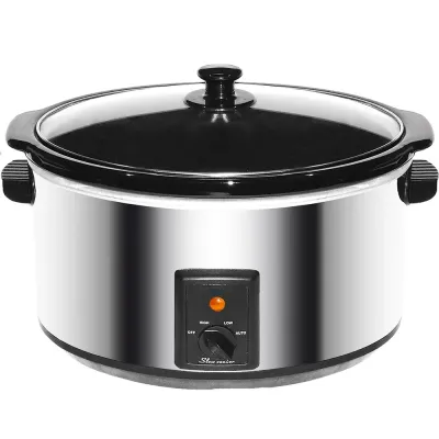 Brentwood SC-170S - Brentwood 8.0 Quart Slow Cooker Stainless Steel