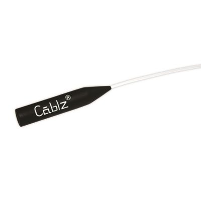 Cablz MonozW - Cablz Zipz Adjustable Sunglasses Holder White 14in