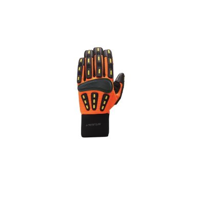 Seirus 8182.1.4183 - Seirus HWS Workman Gripper Glove Men Hi-Vis Orange - Medium