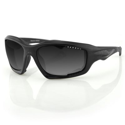 Bobster EDES001 - Bobster Desperado Sunglass-Black Frame-Anti-fog Smoked Lens