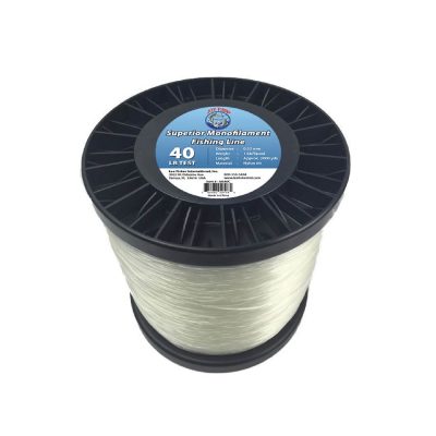 Lee Fisher LI-ML040C5 - Joy Fish 5 Lb Spool Monofilament Fishing Line-40Lb Clear