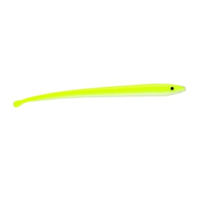 Savage Gear SES-200-CHW - Savage Soft Sandeel Slug 8in SES-200-CHW Chartreuse White
