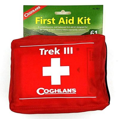 Coghlans 9803 - Coghlans Trek III Soft Pack First Aid Kit Red