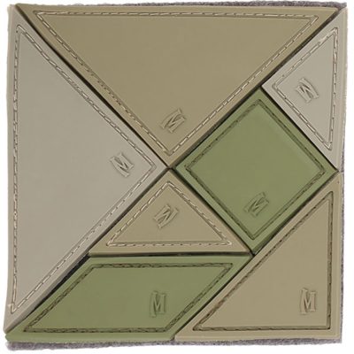 Maxpedition TANGA - Maxpedition Morale Patch Arid Tangram 7-Piece 3.0 x 3.0 in