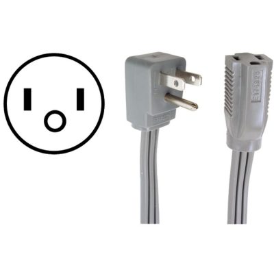 CERTIFIED APPLIANCE ACCESSORIES 15-0309 - Certified Appliance Accessories(R) 15-0309 15-Amp Grounded A