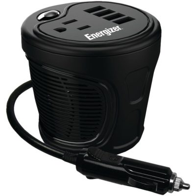 Energizer EN120 - Energizer(R) EN120 12-Volt Cup-Holder Power Inverter (120 Wa