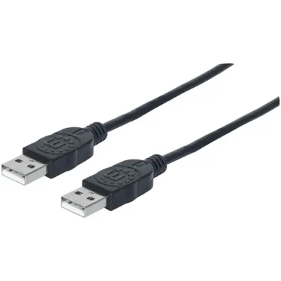 Manhattan 353885 - Manhattan 353885 USB 2.0 A-Male to A-Male Cable - 1.5ft