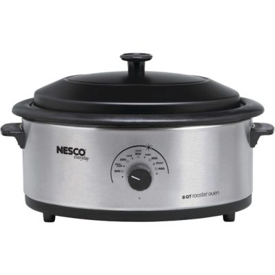 NESCO 4816-25-30 - Nesco(R) 4816-25-30 6-Quart Nonstick Roaster Oven (Stainless