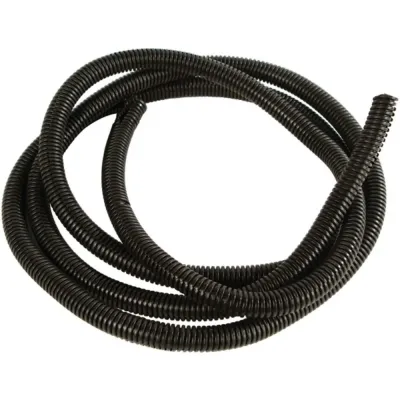 AMERICAN TERMINAL 27031 - Black Split-Loom Cable Tubing, 100ft (.38 inch)